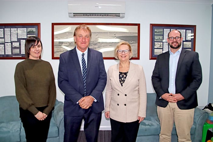 Regional development minister visits region