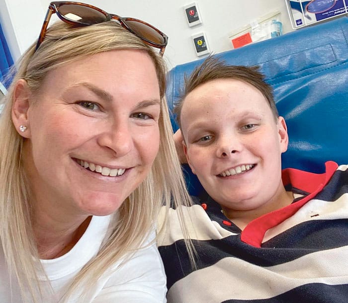 Xavier Cock soldiering on against syndrome