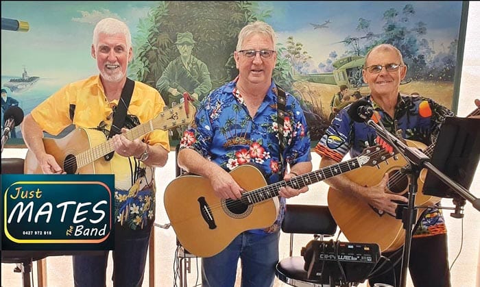 Mates back for dinner dance