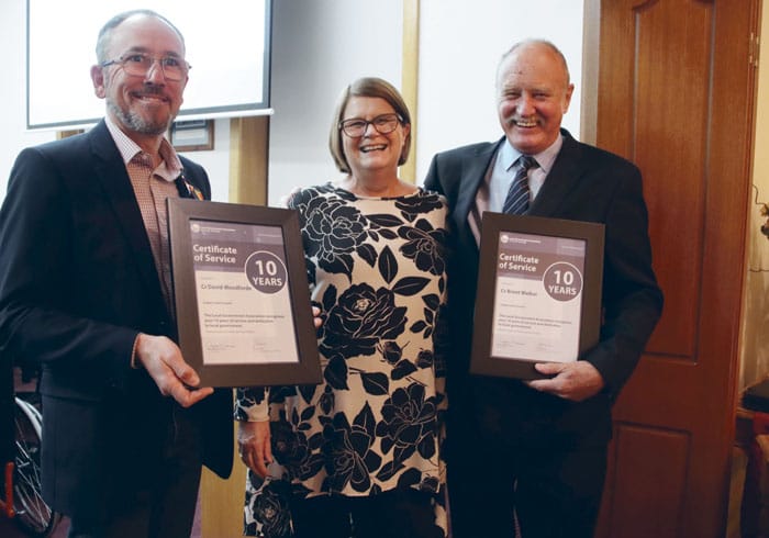 Decade of service awarded