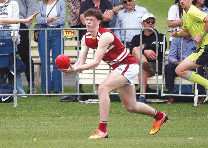 Intercol footy success for Harris