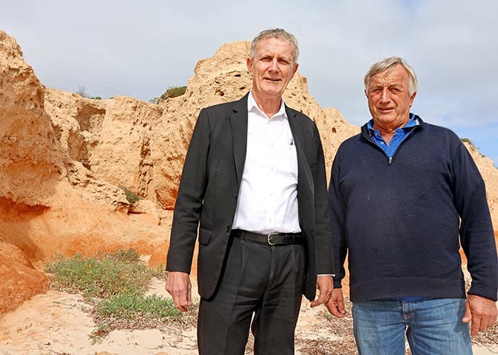 Inroads to protect Port Hughes coast