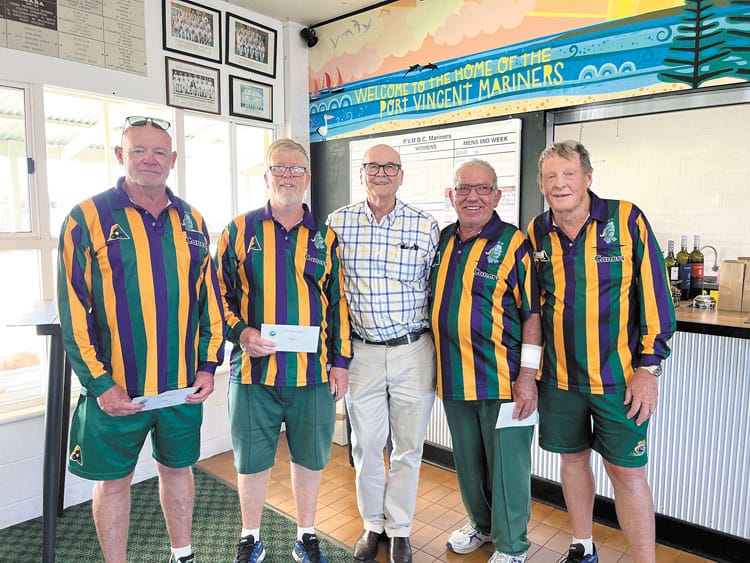 Bowls: Port Vincent men’s medley