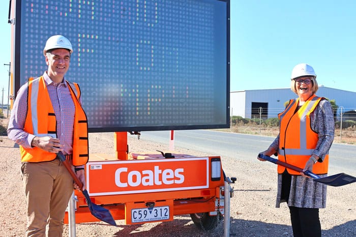 Wallaroo entrance works on way