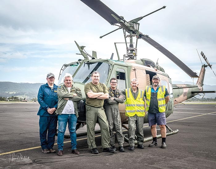 Vietnam War Memorial Walk: Huey to chopper in for opening