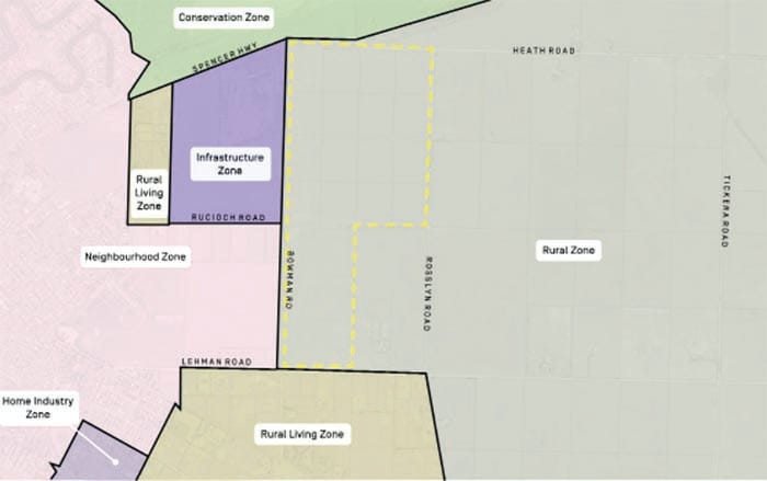 Rezoning partly rejected