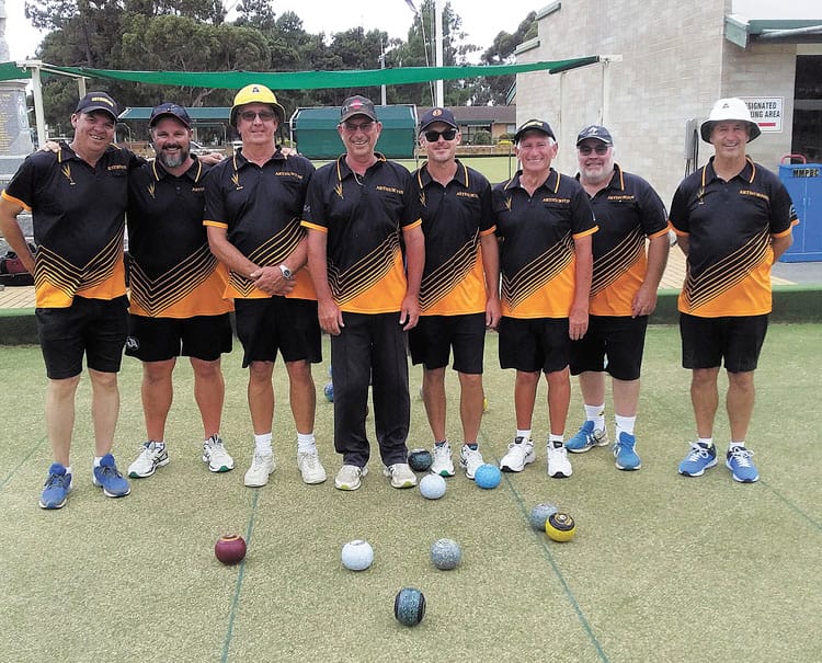 Arthurton teams in men&rsquo;s fours final