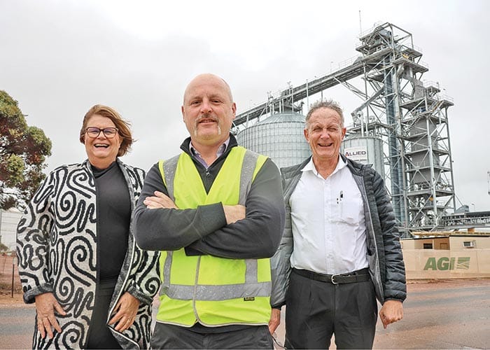 First ship on the horizon