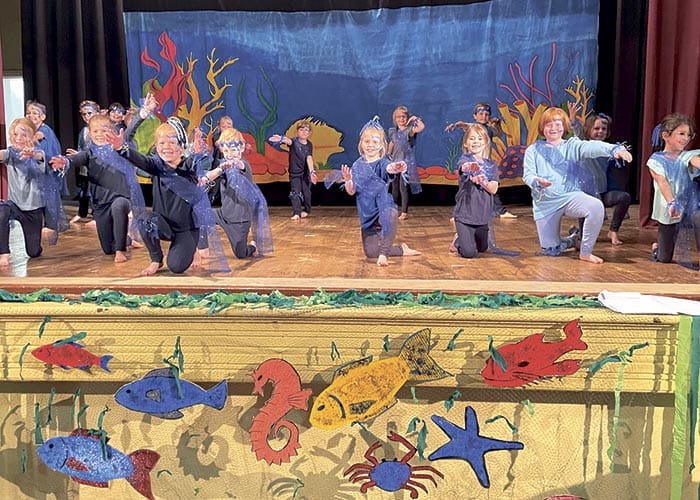St Mary MacKillop holds under the sea concert