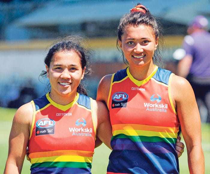 Sister act for the Crows