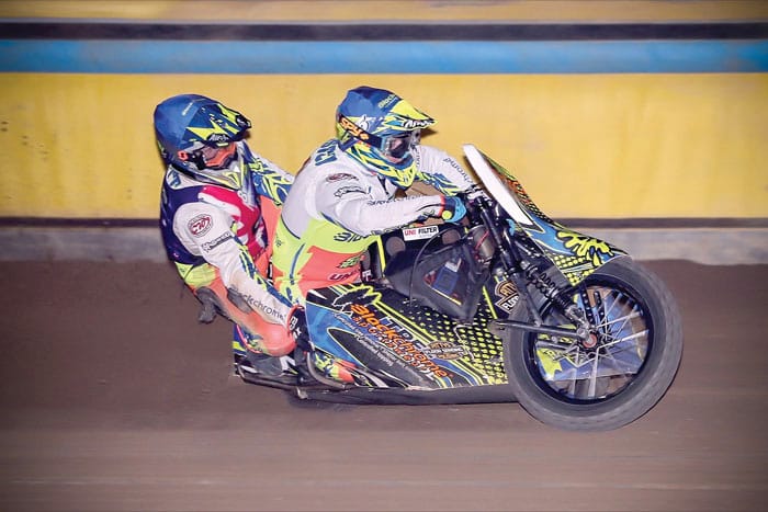 Plaisted brothers star in Australian Speedway Sidecar Championships