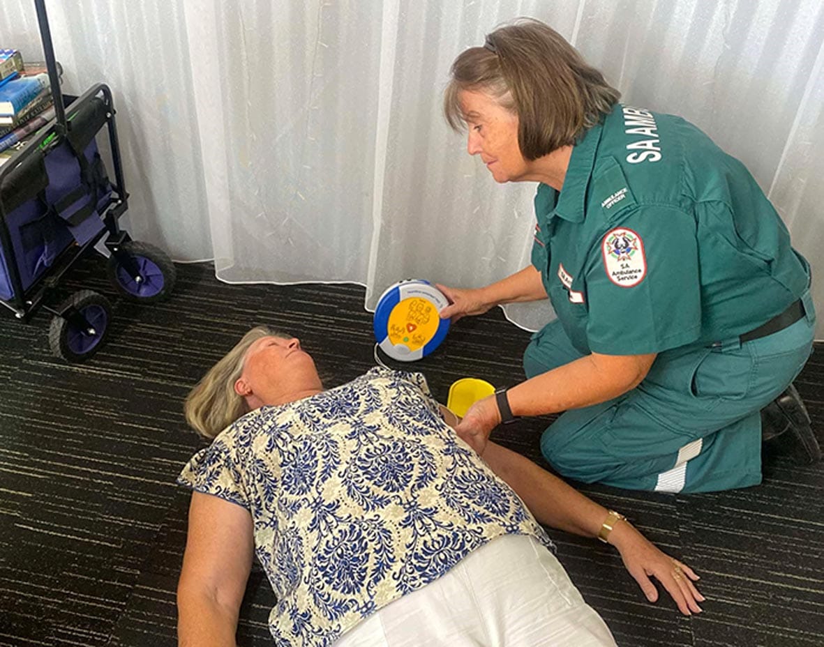 Wallaroo community steps up to provide free AED training