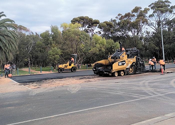 Progress at McCauley Park