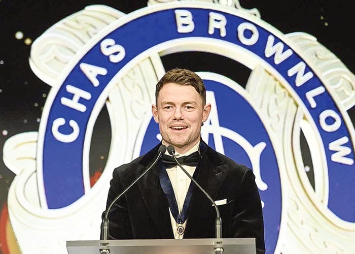 Brownlow puts on another show
