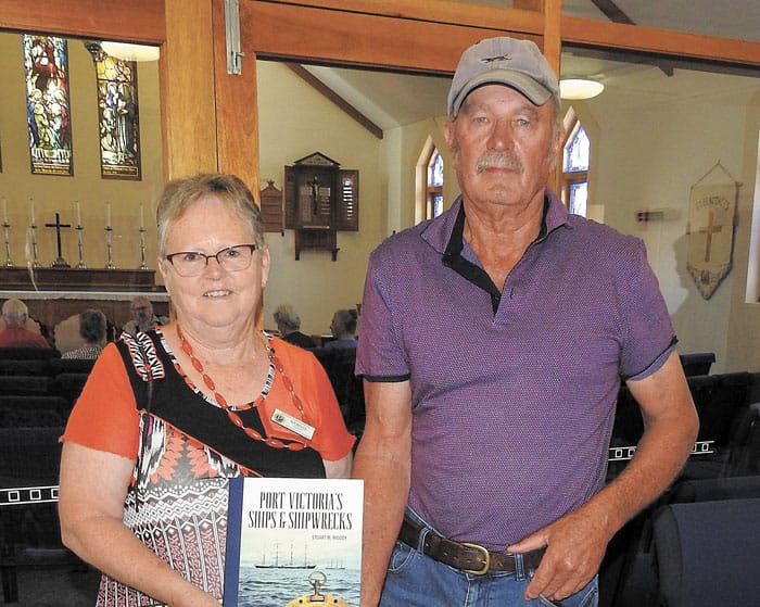 Ships and shipwrecks at Minlaton YP Probus Club