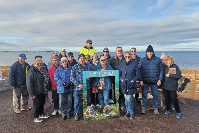 Birdos meet the giant cuttlefish