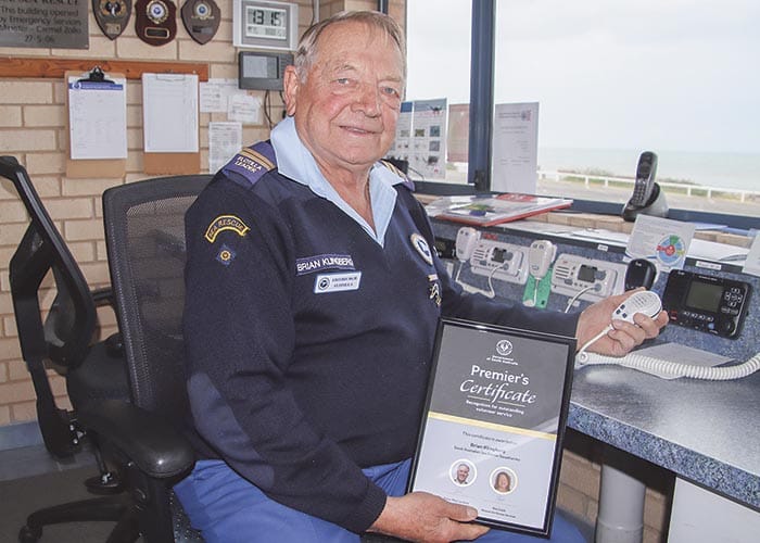 Klingberg honoured for service