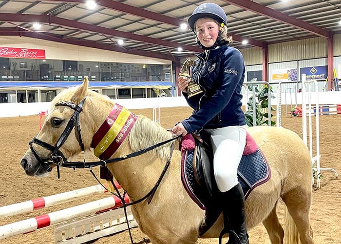 First place for Maddison