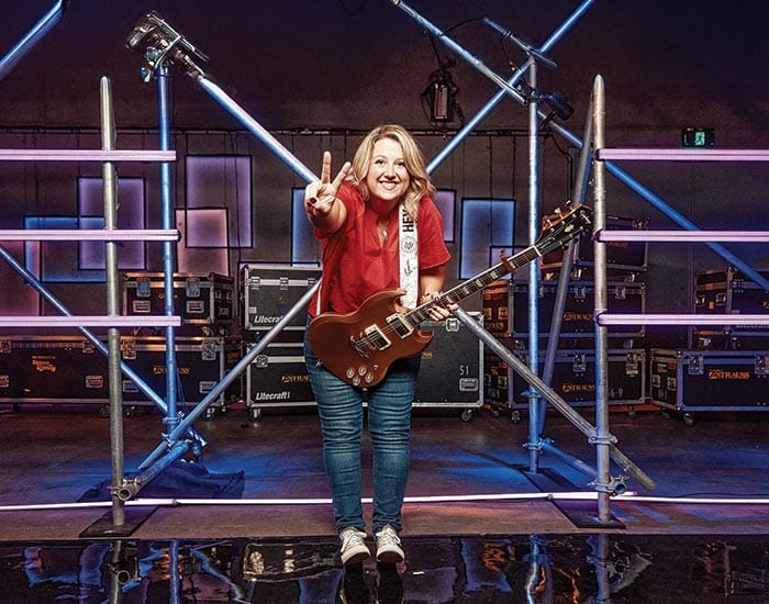 Tiffney takes centre stage on The Voice