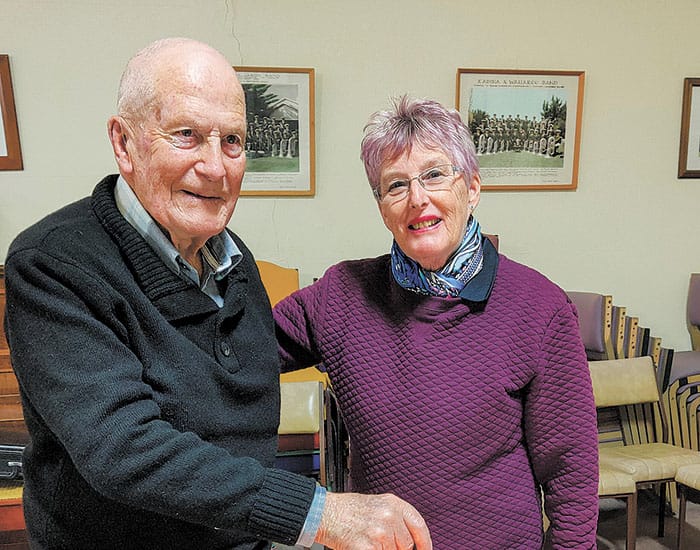 Birthday surprise at band practice