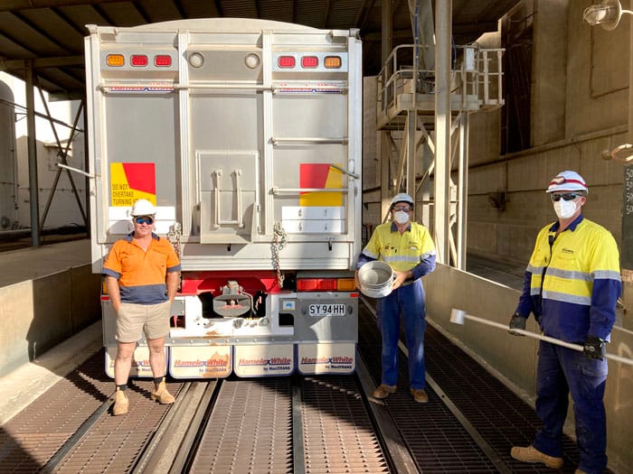 First local delivery at Port Pirie