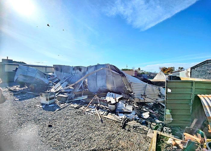 Community rallies as fire destroys more than a home