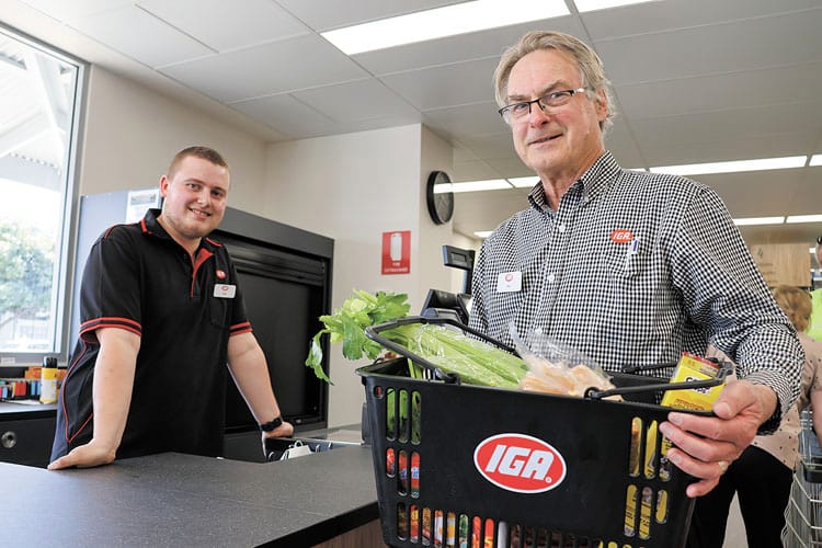 IGA returns to town with a bang