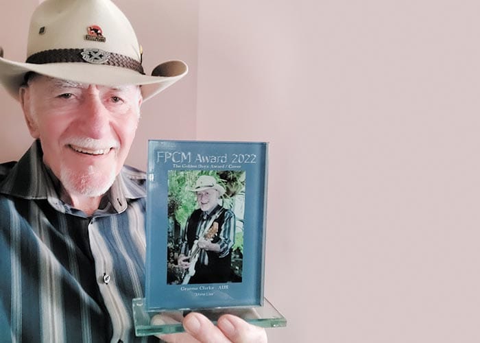 Graeme Clarke takes home international music award