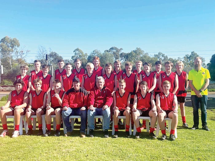 YPFL under 14s finish third at carnival