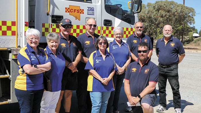 Donation to Ardrossan Country Fire Service