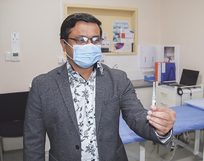 Calling for flu protection