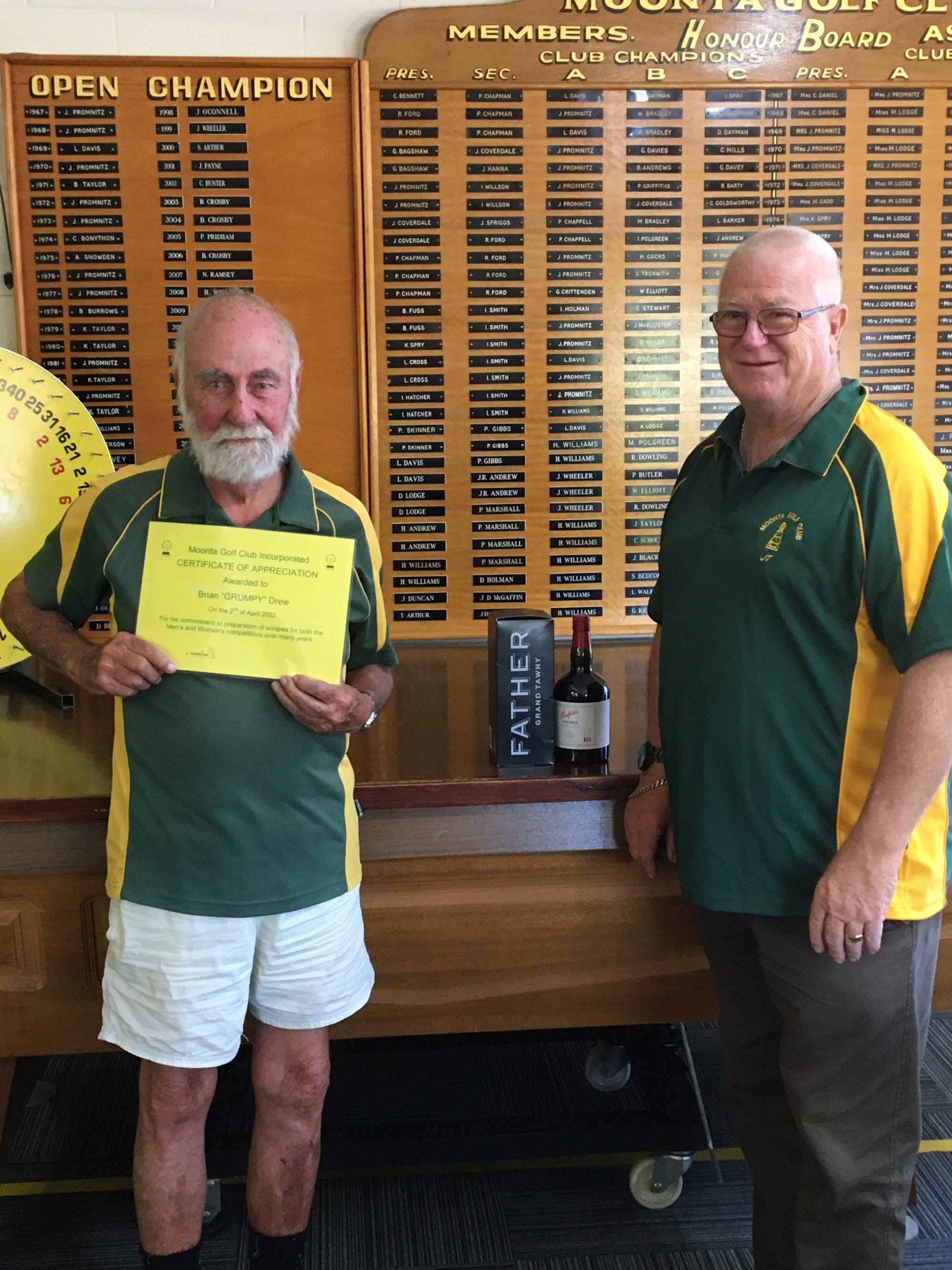 End of an era at Moonta Golf Club
