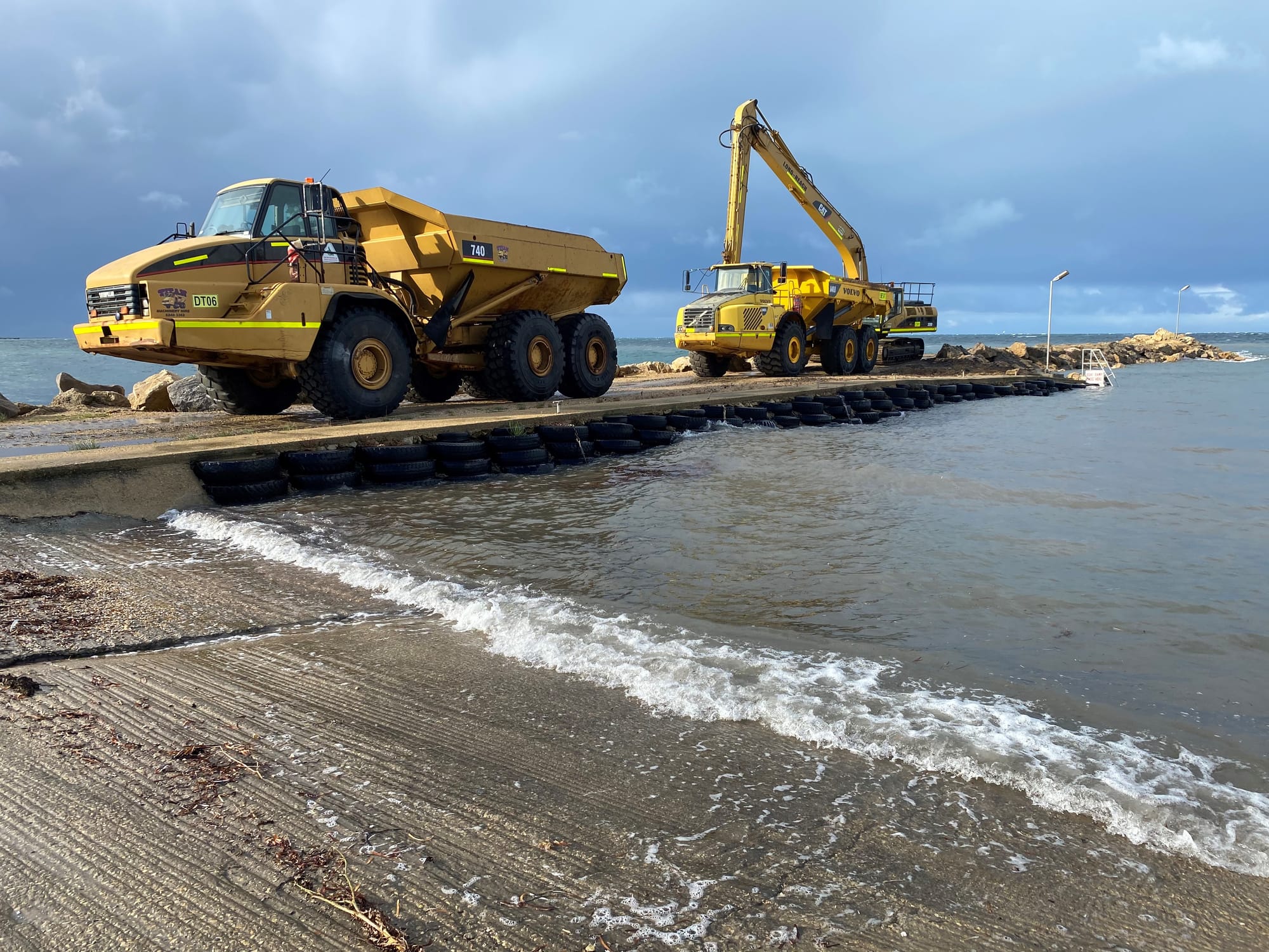 Dredging at Ardrossan