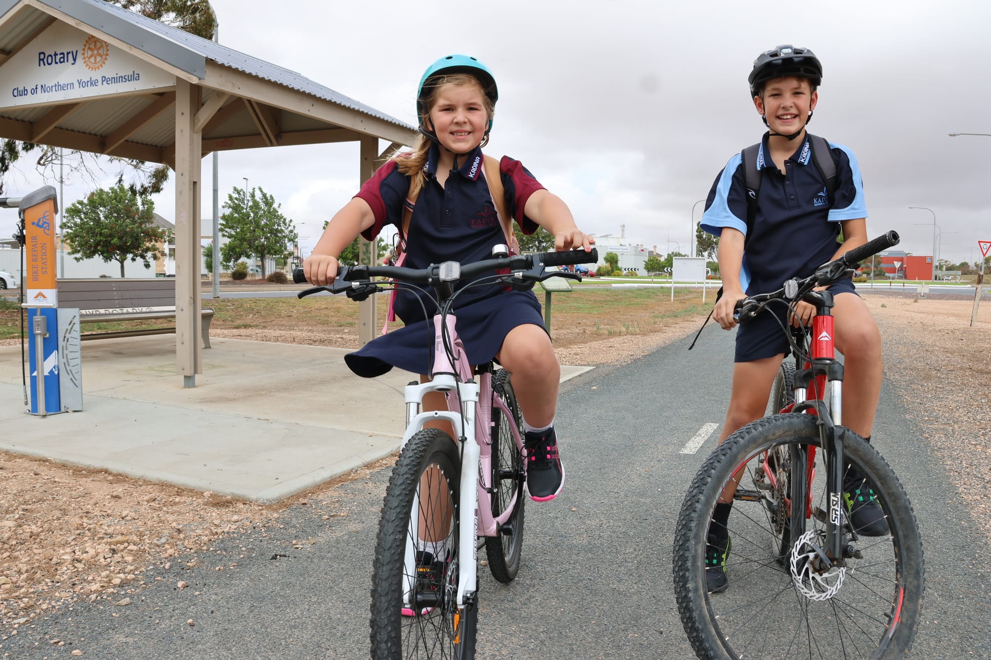 Shared path pedals towards finish line