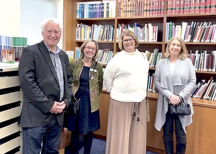 Libraries board visits the region