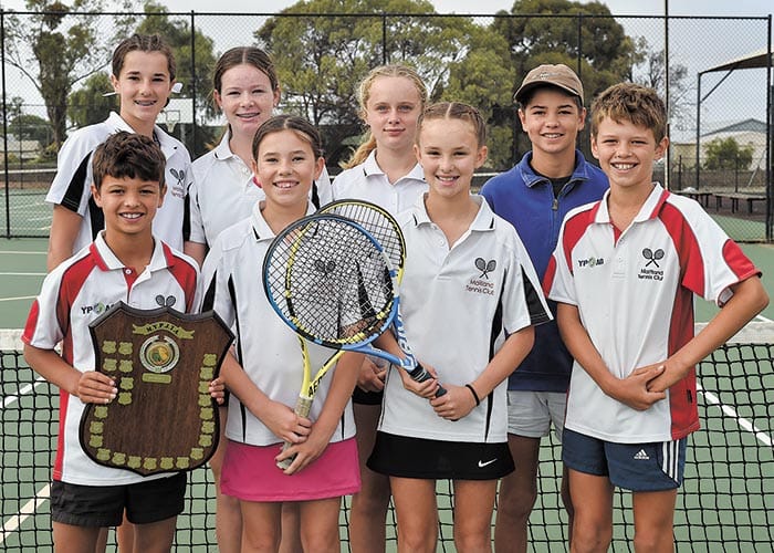 Mid YP junior tennis