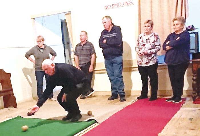 Cross Roads indoor cush bowls