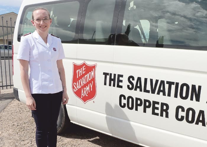 Salvos welcome latest lieutenant