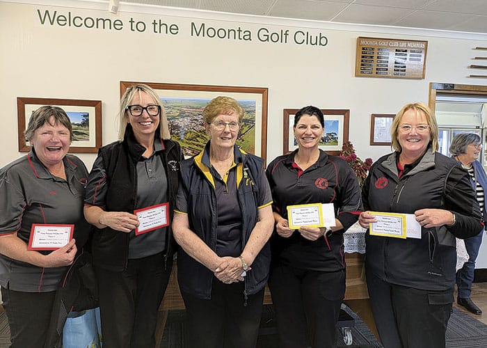 Moonta Golf Club women’s Canadian foursomes
