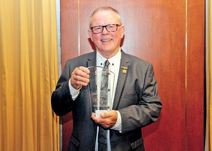 Lifetime of achievement for Bob