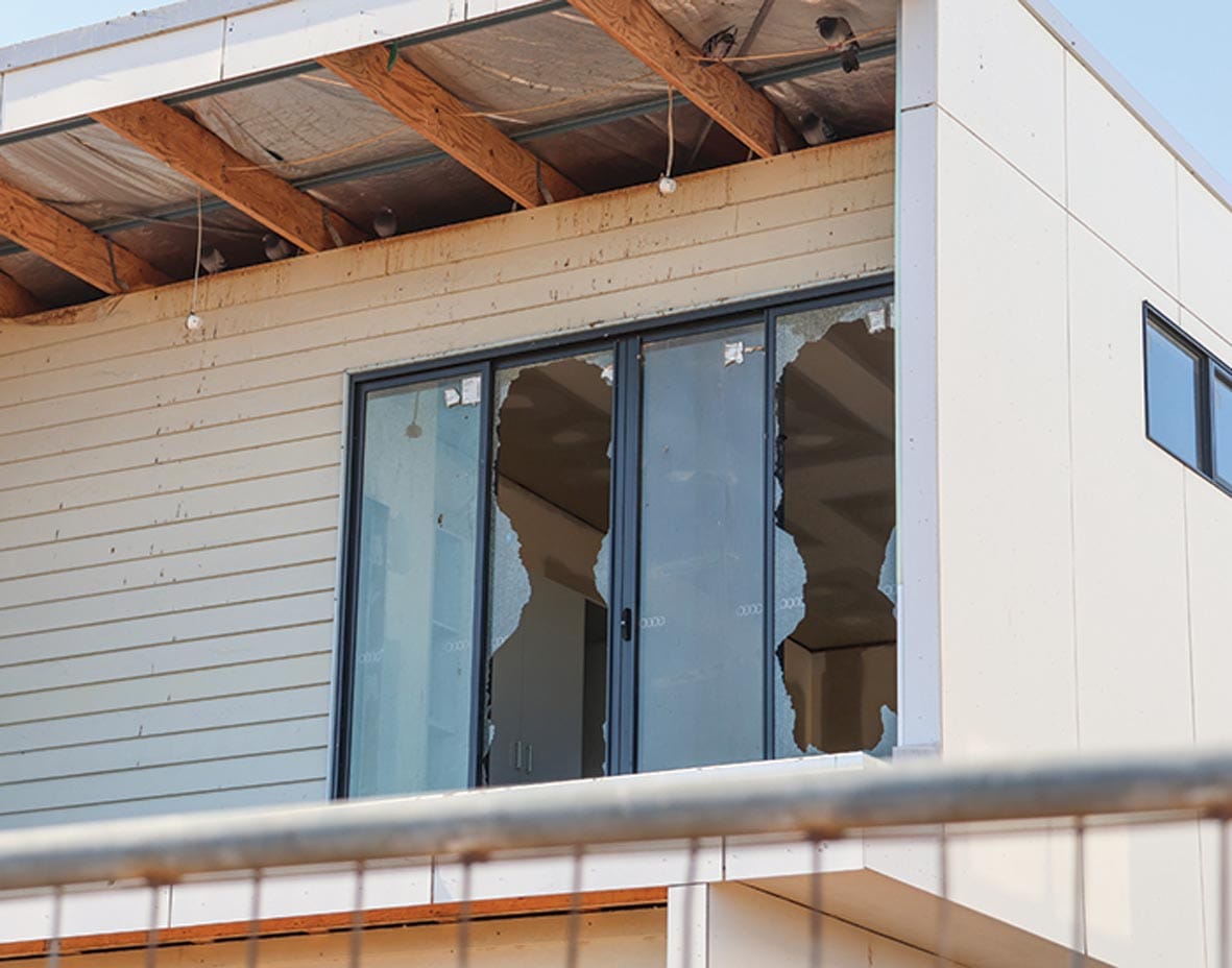 Shores development left stagnant, smashed