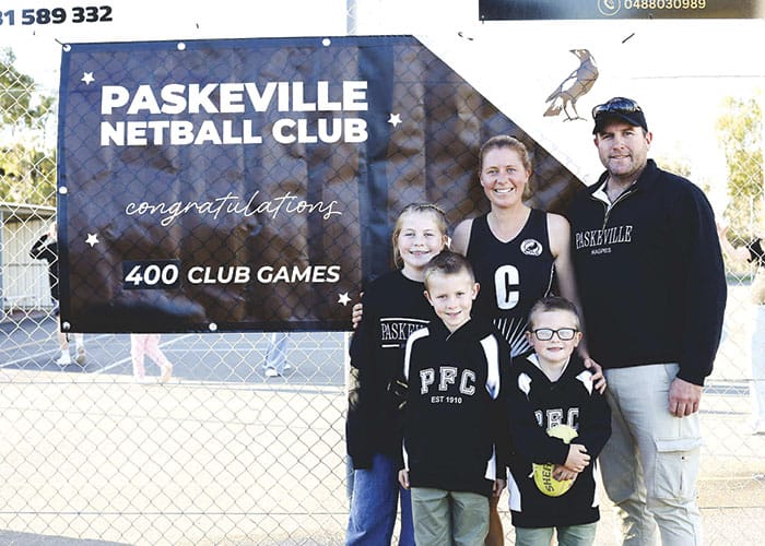 Jade Daniel celebrates 400 games