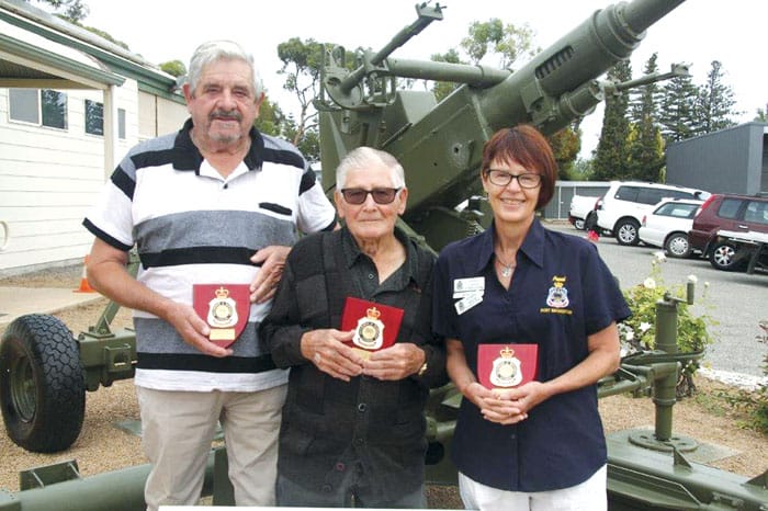 Awards recognise long serving RSL members