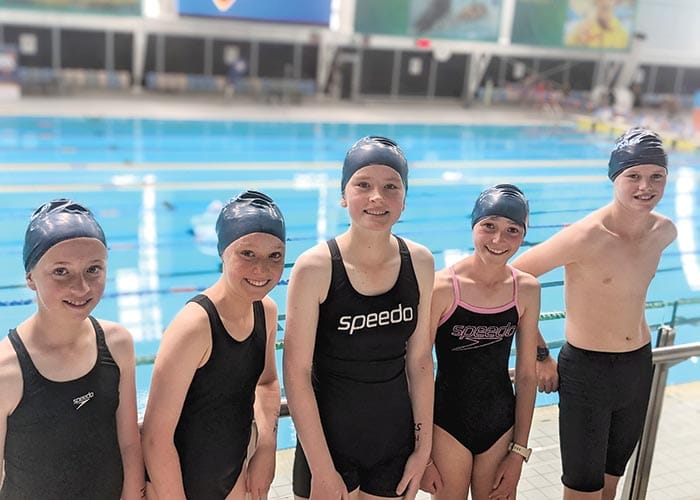 Locals compete at schools swimming championships