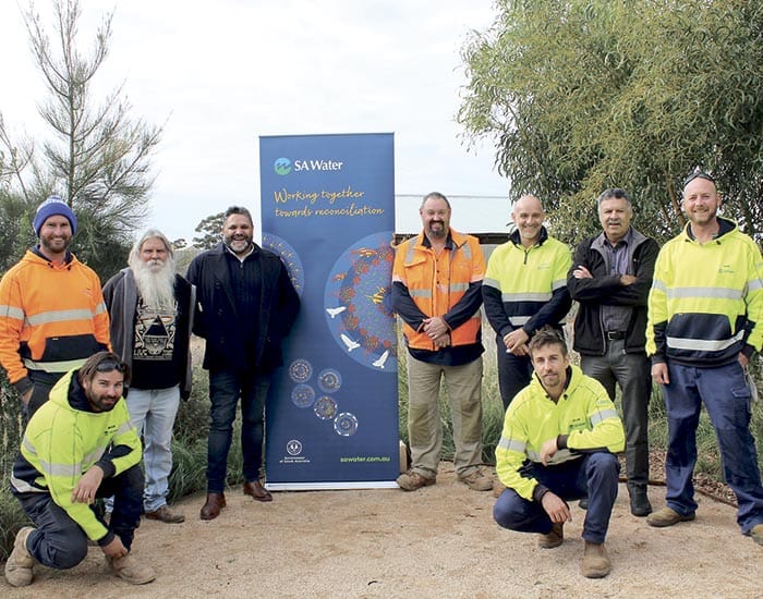 SA Water hold reconciliation event at Kadina depot
