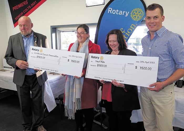 Kids’ charities benefit from Rotary fundraiser