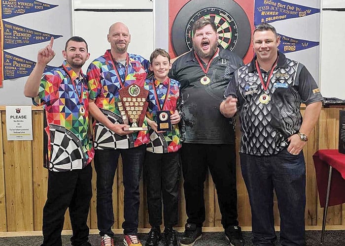 George Kelly Memorial played at Kadina Dart Club