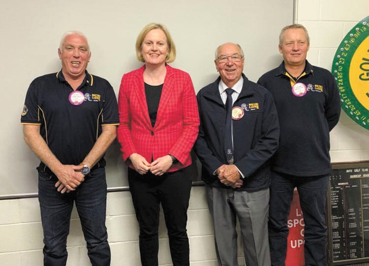 Life memberships at Lions handover