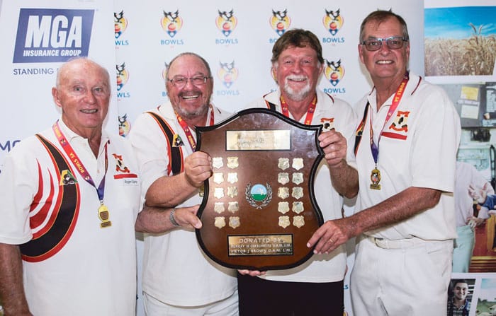 Kadina’s fab foursome victorious at the SA Men’s Country Carnival