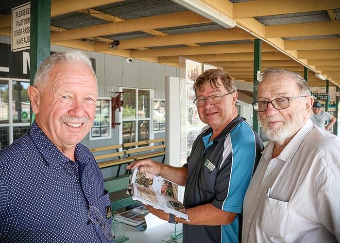 Mines train on the right track